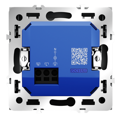 VLS010702 Выключатель встраиваемый VOLTUM S70 карточный 16А, (белый матовый). (ТМ Maytoni)