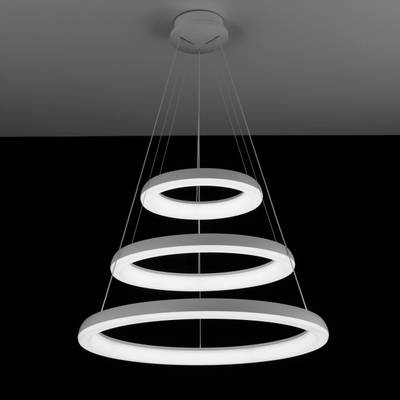 Citilux Юпитер Смарт CL730A150S Умная подвесная люстра Белая