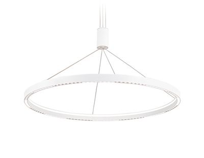 Светильник подвесной светодиодный FL5855 WH белый 40W 3000K/4200K/6400K D800*860 (без ПДУ)