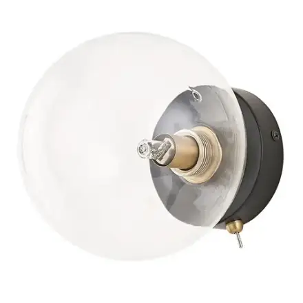 Настенный светильник Arte Lamp VINCENT A7790AP-1BK, 1хG9