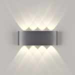 358461 STREET NT20 376 темно-серый  Ландшафтный настенный светильник IP54 LED 4000K 8W 85-265V CALLE
