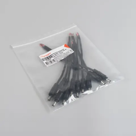 Коннектор выводной DC-MONO-2PIN-L150-M (JACK 5.5, LOCK) (Arlight, -)