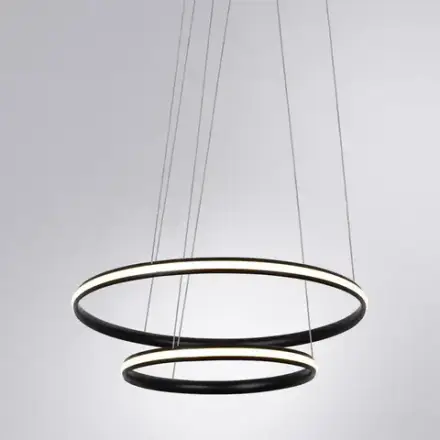 Подвесная люстра Arte Lamp MERIDIANA A2198SP-2BK, 1хLED