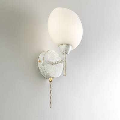 Citilux Флорида CL148310 Бра с выключателем Белое с патиной