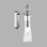 8269/1W NEOCLASSI хром/серый/прозрачный, металл/керамика/стекло Бра Е14 1*40W 220V EMILY