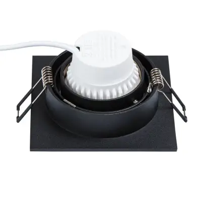 Точечный встраиваемый светильник Arte Lamp TARF A2178PL-1BK, 1хGU10