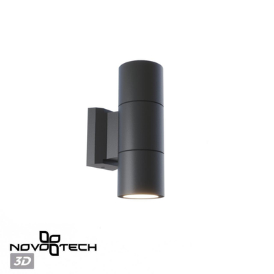 370988 STREET NT25 750 черный Светильник ландшафтный IP65 GU10 2*50W 100-240V LANDSCAPE