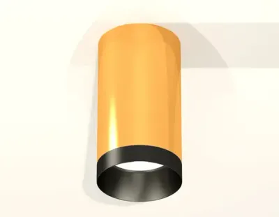 Комплект накладного светильника XS6327004 PYG/PBK золото желтое полированное/черный полированный MR16 GU5.3 (C6327, N6131)