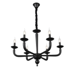 SL1114.403.06 Люстра подвесная ST-Luce Черный E14 6*40W