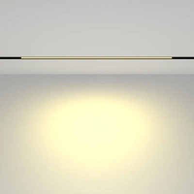 Трековый светильник Базис / Basis Exility 2700K 24Вт 120°, TR030-2-24W2.7K-B. TM Maytoni