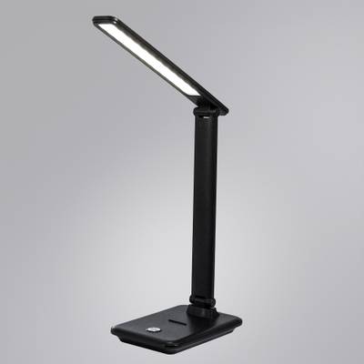 Офисная настольная лампа Arte Lamp CAMBRIDGE A5123LT-1BK, 1хLED