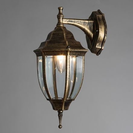 Уличный настенный светильник Arte Lamp PEGASUS A3152AL-1BN, 1хE27