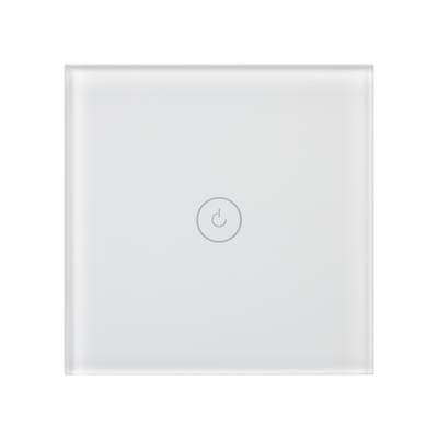 Выключатель сенсорный SWT-OMALI-S01-ZB-WH (250V, 10A, Zigbee) (Arlight, Стекло)