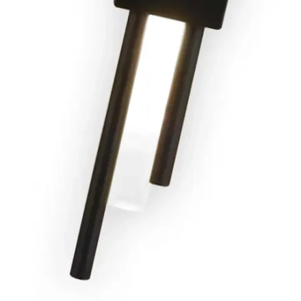 08431,19 Бра Диркс черный d8 h65 Led 6W (4000K)