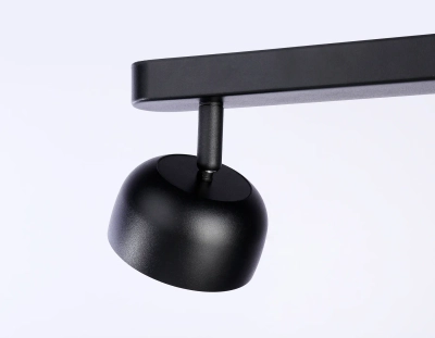 Светильник накладной TN71012/2 BK черный GX53/2 max 12W 260*80*90