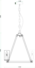 Подвесная люстра Arte Lamp DALIM A7014SP-8BK, 8хE14