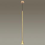3884/1G HIGHTECH ODL20 477 золотистый/металл Подвесной светильник LED GU10 7W 220V PIPA