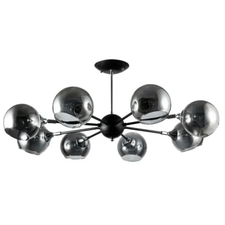 Потолочная люстра Arte Lamp LAGOS A2708PL-8BK, 8хE27