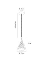 Подвесной светильник Arte Lamp BENDER A4324SP-1GY, 1хGU10