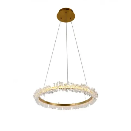 08242,36A Подвес Лаура латунь d40 h150 Led 20W (3000K)