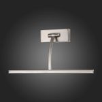 SL595.071.01 Подсветка для картин ST-Luce Матовый Никель/Матовый никель LED 1*5,4W 4000K