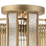 712052 Люстра AGAVE 5х40W E27 ШАМПАНЬ/ПРОЗРАЧНЫЙ Lightstar