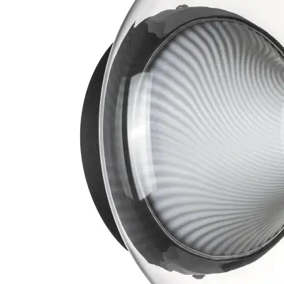 612017 Люстра PALERMO 8W LED 350LM G ЧЕРНЫЙ/ПРОЗРАЧНЫЙ 3000K Lightstar