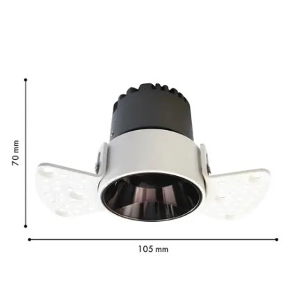 Врезной светильник под штукатурку Mortise 4418-1C. ТМ Favourite