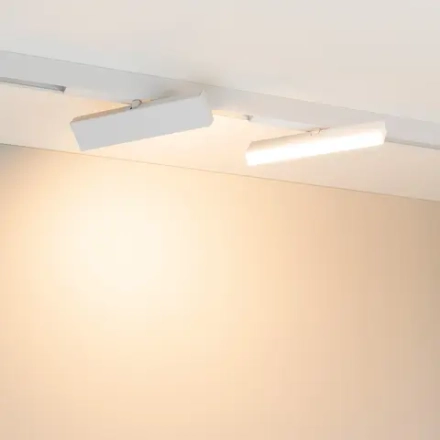 Светильник MAG-FLAT-FOLD-25-S200-6W Warm3000 (WH, 100 deg, 24V) (Arlight, IP20 Металл, 5 лет)