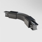 Коннектор гибкий Trinity черный, TRA005CF-31B. TM Maytoni