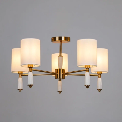 Люстра на штанге Arte Lamp WAVERLEY A4102PL-5PB, 5хE14