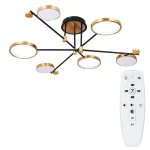 Потолочная люстра Arte Lamp HOLLY A1364PL-6PB, 1хLED