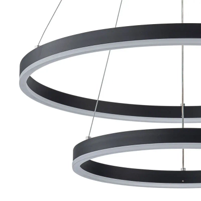 Подвесная люстра Arte Lamp SIREN A2548SP-75BK, 1хLED