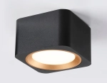 Светильник накладной TN70832 BK/GD черный/золото GX53 max 12W 96*96*60