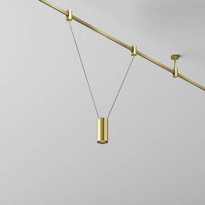 Трековый подвесой светильник Focus Led Flarity 3000K 12Вт 38°, TR157-1-12W3K-BS. TM Maytoni