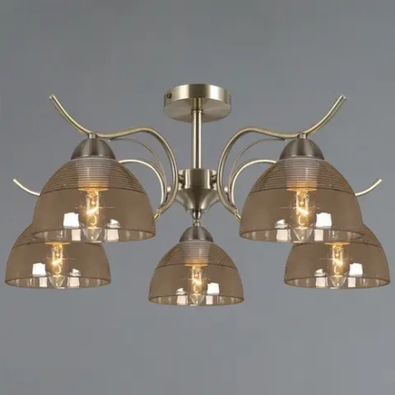 IL0733-5CSQ-25 AB AREZZO светильник потолочный ILLUMICO, E27х5