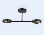 Подвесной светильник со сменной лампой TR8225/2 BK/SB черный/бронза E27/2 max 40W 510*165*190