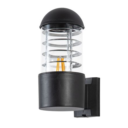 Уличный настенный светильник Arte Lamp COPPIA A5217AL-1BK, 1хE27