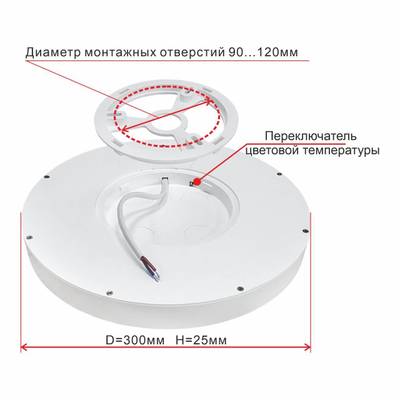 Citilux Бейсик CL738240V Светильник накладной Белый