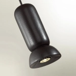 5054/1D PENDANT ODL24 379 черный/металл/керамика Подвес GU10 LED 4W KERAMA