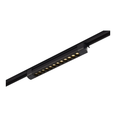 ST367.436.10 Св-к трек. Черный LED 1*10W 3000K 875Lm Ra90 24 IP20 L387xW49xH54 170-240VV