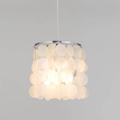 Подвесной светильник с перламутром 60185/1 хром/перлаиутр