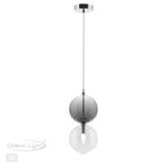 4980/1A PENDANT ODL22 469 хром/дымчатый/стекло Подвес G9 1*40W TWIXY