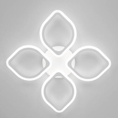 Citilux Ромби CL236140R LED Люстра с пультом Белая