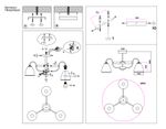 Светильник подвесной TR3033241/3 BK/CH/LW/FR черный/хром/светлое дерево/белый матовый E27*3 max 60W D610*290
