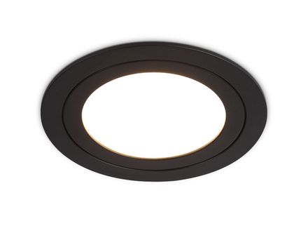 Светильник встраиваемый TN6604 BK черный IP44 GX53 max 15W D110*23