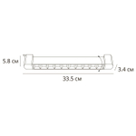 Трековый светильник Arte Lamp FLASH A4575PL-1BK, 1хLED
