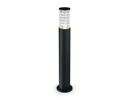Светильник уличный ландшафтный ST2536 BK/CL черный/прозрачный IP54 E27 max 11W D108*800