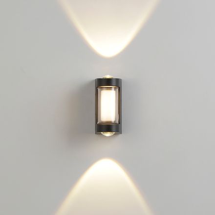 Настенный светильник Escada 30006W/01 LED*4W IP54 Black