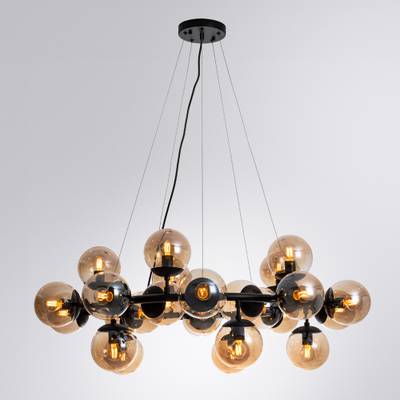 Подвесная люстра Arte Lamp BOLLA A1664SP-25BK, 25хE14